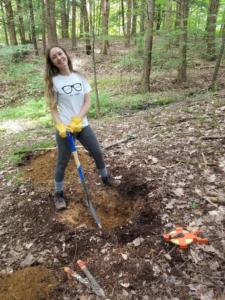 Corey Shale soil pit excavation